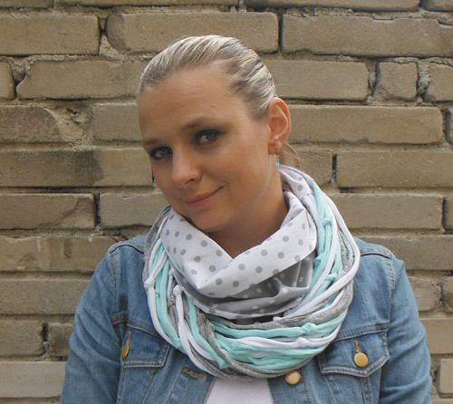 Šál/nákrčník GREY velký — foto 1
