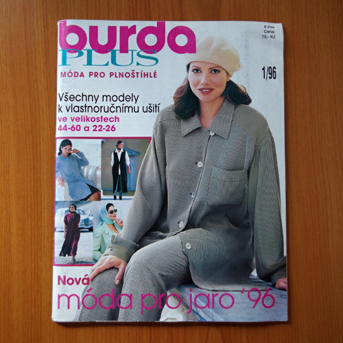 Burda pro plnoštíhlé 1/1996 — foto 1