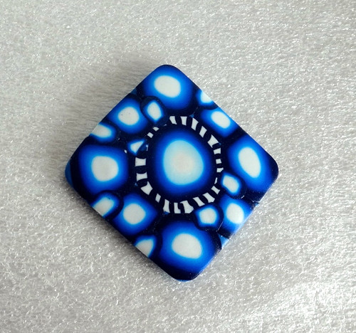 Blue stripe IV- přívěsek, náhrdelník — foto 1