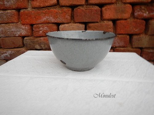 Smalt - šedá mísa — foto 1
