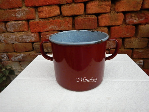 Smalt - hnědý hrnec — foto 1