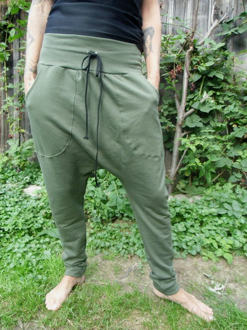 Khaki turky-tepláky — foto 1