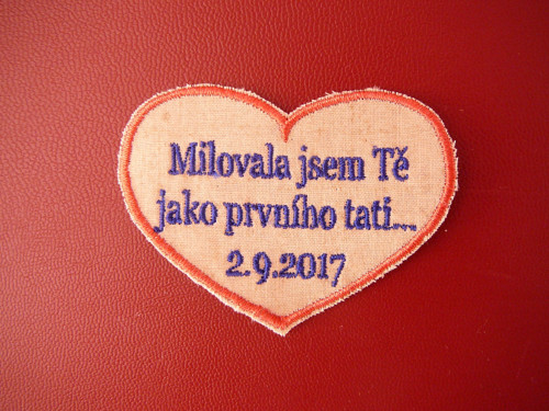 Nášivka na přání — foto 1