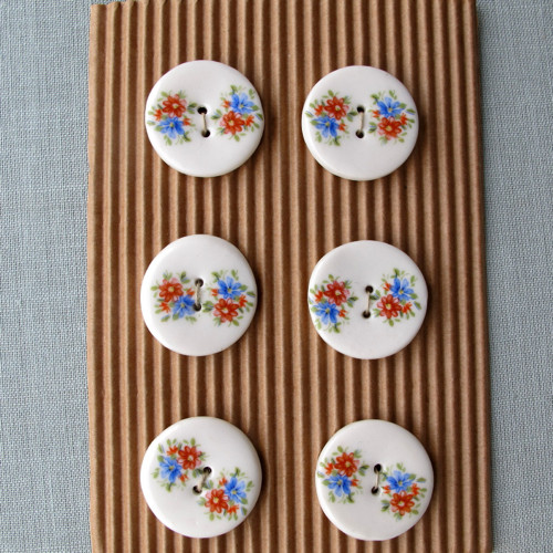 Porcelánové knoflíky — foto 1