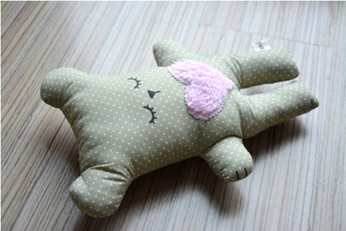Wide Bubu Bear brown/white dots — foto 1