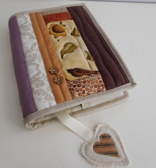 Obal na knihu - patchwork — foto 1