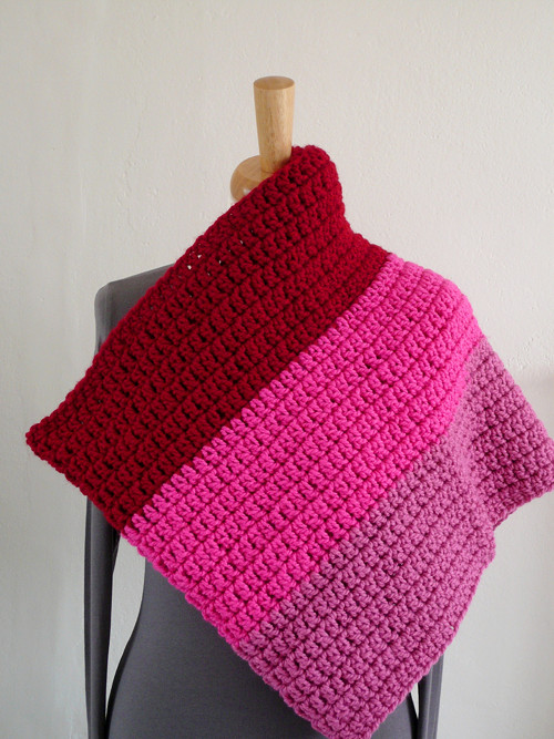 Pruhy - růžová, pink, červená — foto 1