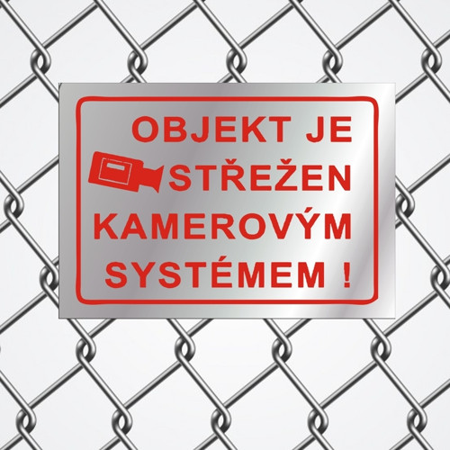 Cedulka kamerový system — foto 1