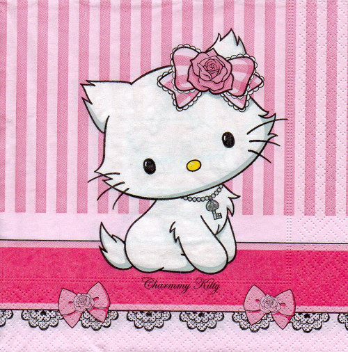Papírový ubrousek, Hello Kitty 2 kusy