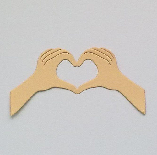Výsek - Ruce se srdíčkem