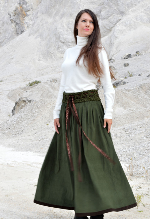 Sukňa Miss Green — foto 1