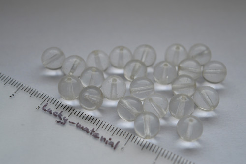 Kuličky čiré 8 mm .... 30 ks