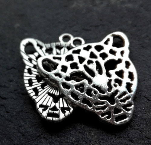 Leopard - barva starostříbrná - 2 ks