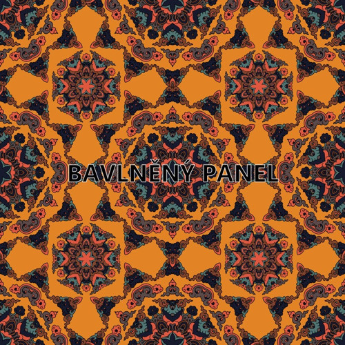 Bavlněná látka - panel 35 x 35 cm