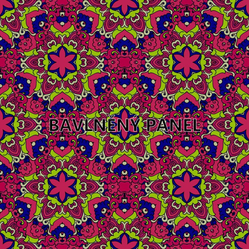 Bavlněná látka - panel 35 x 35 cm