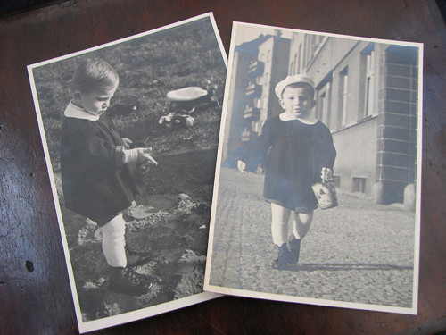 Na pískoviště ...staré fotografie