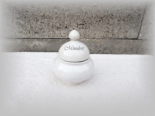 Cukřenka porcelánová — foto 1
