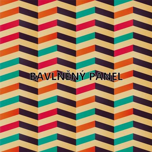 Bavlněná látka - panel 35 x 35 cm