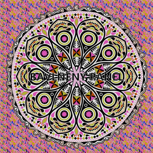 Bavlněná látka - panel 35 x 35 cm