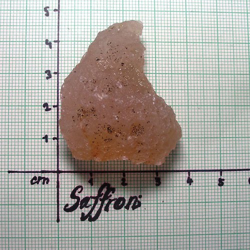 Větší surový růžový chalcedon č.1 — foto 1