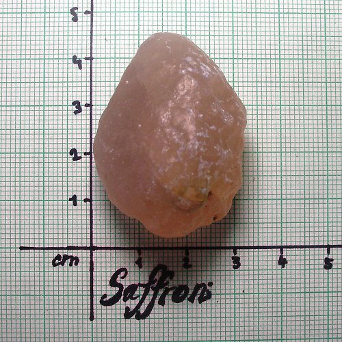 Větší surový růžový chalcedon č.3 — foto 1