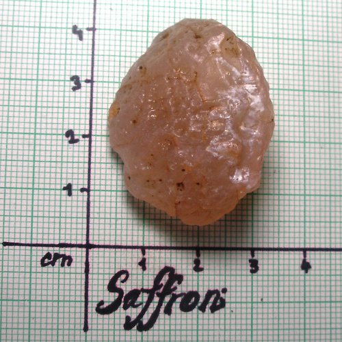 Větší surový růžový chalcedon č.5 — foto 1