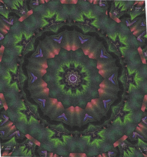 Bavlněná látka - panel 14 x 14 cm