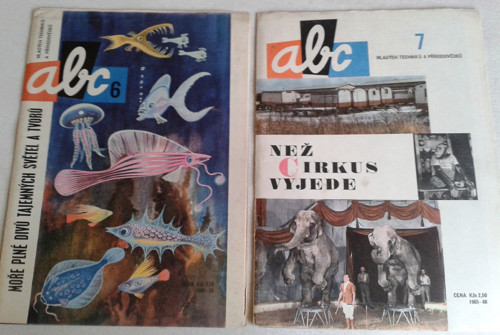 Dva časopis ABC - č. 6, 7 - ročník 10 — foto 1
