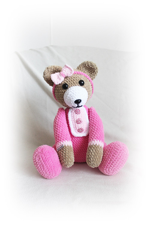 Medvídek spinkáček - holčička - cca 47 cm — foto 1