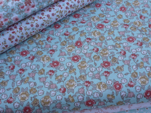 MILLEFLEURS celadon-peche Sarina