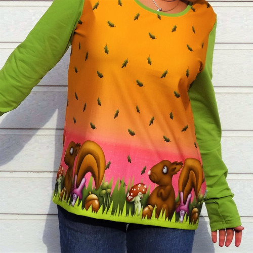 Triko veverky (XL-XXL) — foto 1