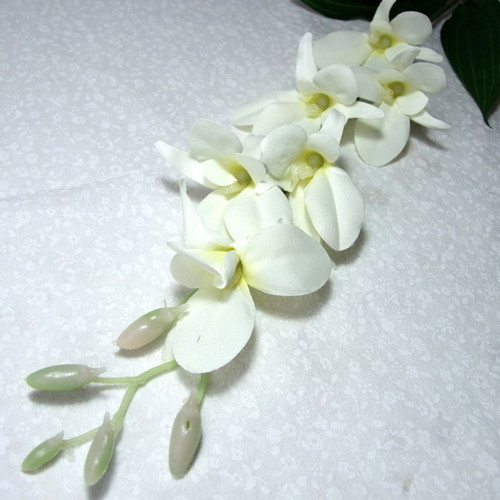 Cymbidium - textilní orchidej — foto 1