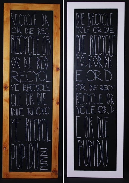 Tabulky recyklované — foto 1