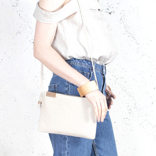 NODO BAG MINI béžová bavlna