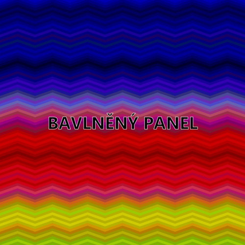 Bavlněná látka - panel 35 x 35 cm