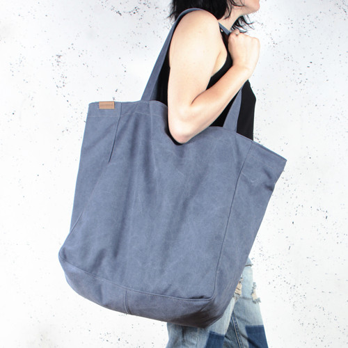 BIG LAZY BAG modrá
