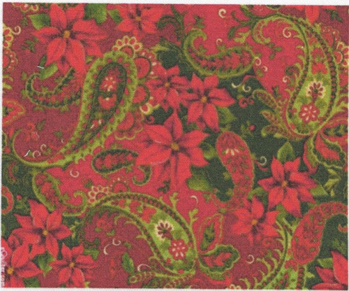 Bavlněná látka - panel 11,5 x 14 cm