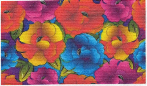 Bavlněná látka - panel 8,5 x 14,5 cm