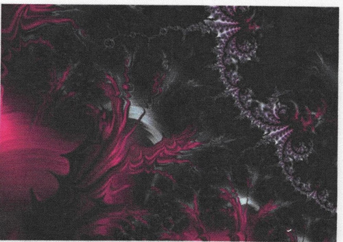 Bavlněná látka - panel 10 x 14,5 cm