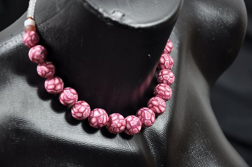 Růžové korálky — foto 1
