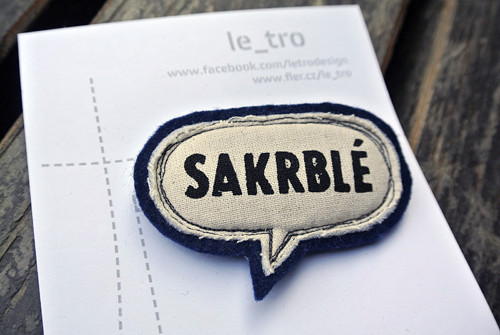 Brož SAKRBLÉ — foto 1