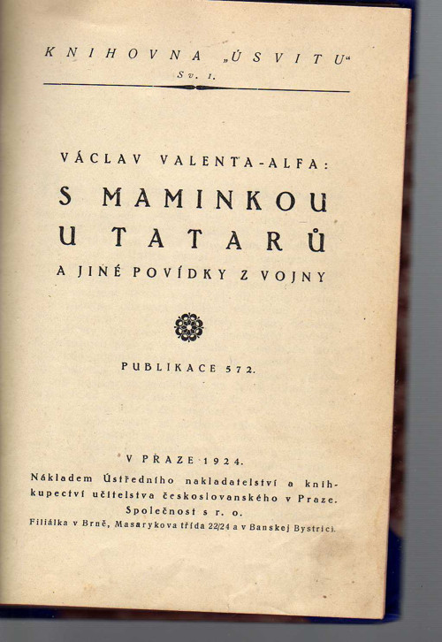 S maminkou u Tatarů a jiné povídky z vojny