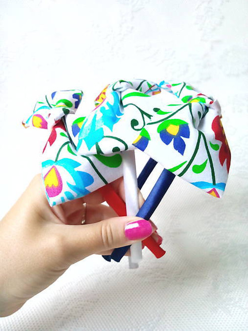 Crazy folklore headbands