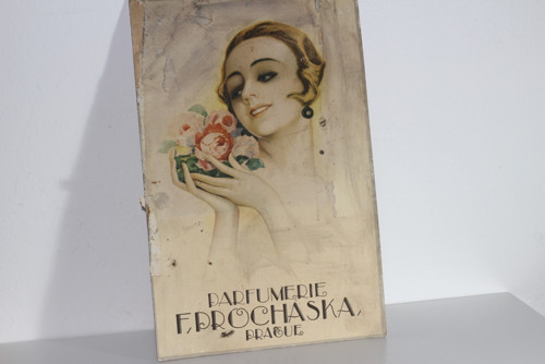 Parfumerie procházka, skvostná cedule — foto 1