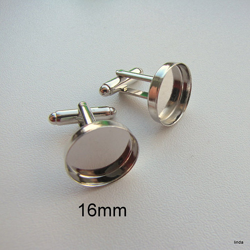 Manžetový knoflík * 16mm * 2ks /bal