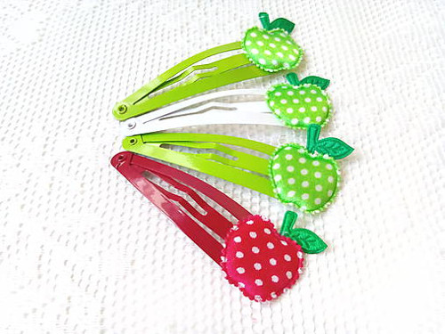 Pin Up sponky do vlasov (jabĺčka)