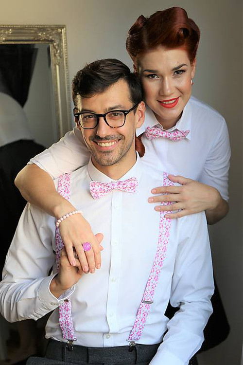 Folklore set (I love slovak folklore/pink)