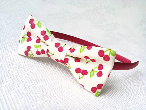 Cherry headband