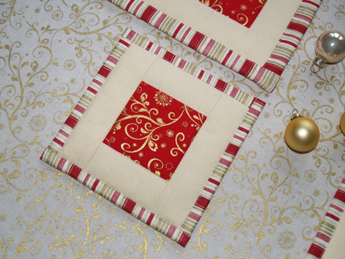 Sada prostírání pod hrníčky - Christmas — foto 1