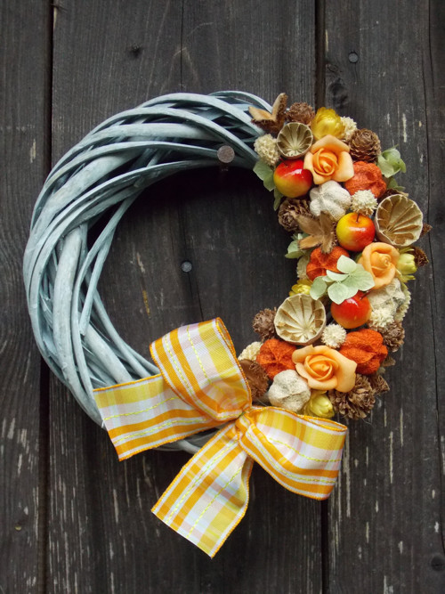 Malý věnec v barvě podzimu — foto 1